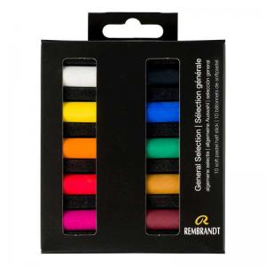 Royal Talens Rembrandt Soft Pastels - Set Of 10 - General Selection [31821000]